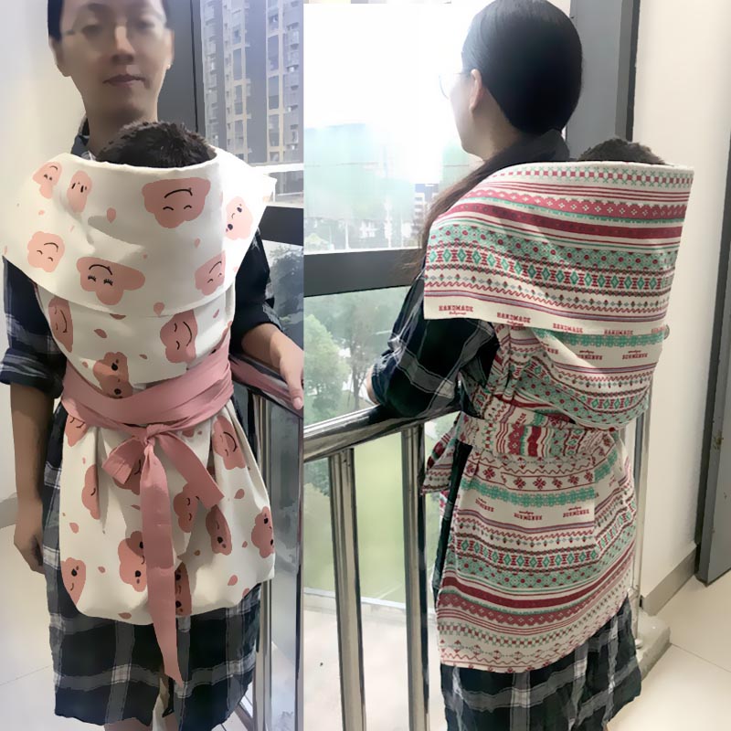 四川传统老式婴儿背带前后两用背巾四季绑带背被背条背群外出简易