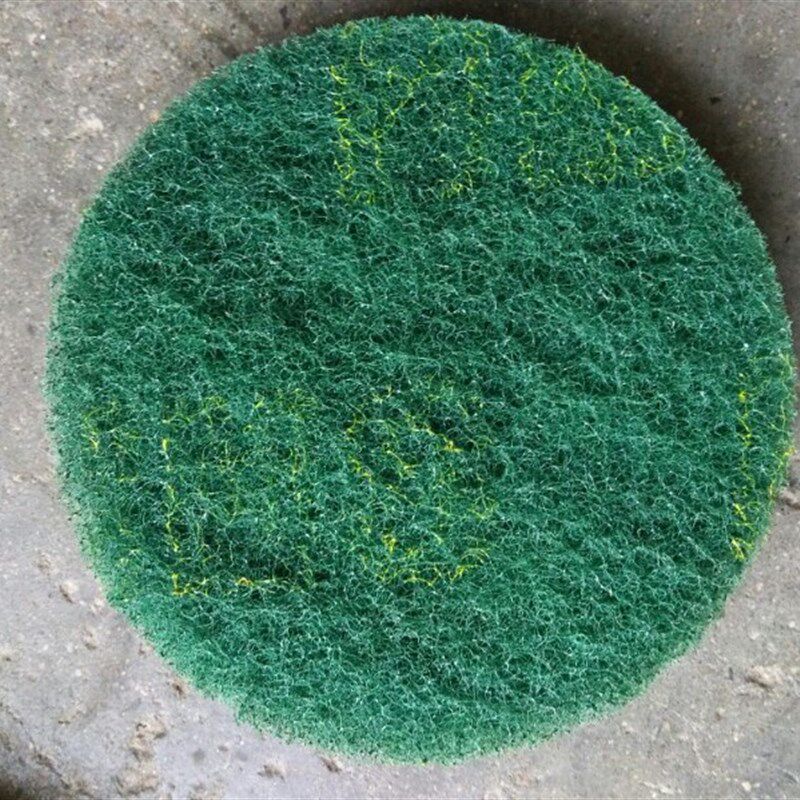 百洁布植绒圆片 粘片 气磨机抛光片拉丝百洁布拉绒片丝瓜布