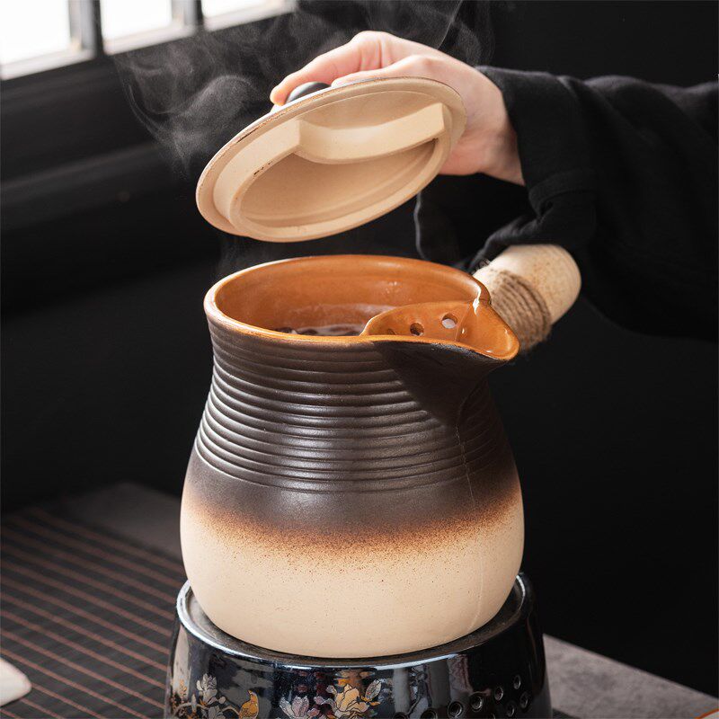 大号可干烧罐罐煮茶壶家用大容量烤奶煮奶茶煮粥炖汤熬中药陶罐壶