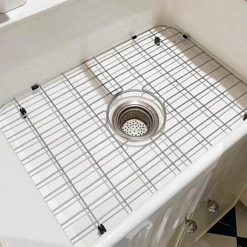 不锈钢厨房水槽排水管架家用多功能新型水槽排水管餐具收纳层架，