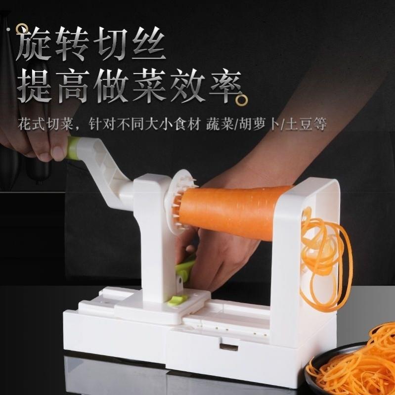 家用千丝土豆机器瀑布土豆丝神器长丝刨丝器商用多功能削萝卜切丝