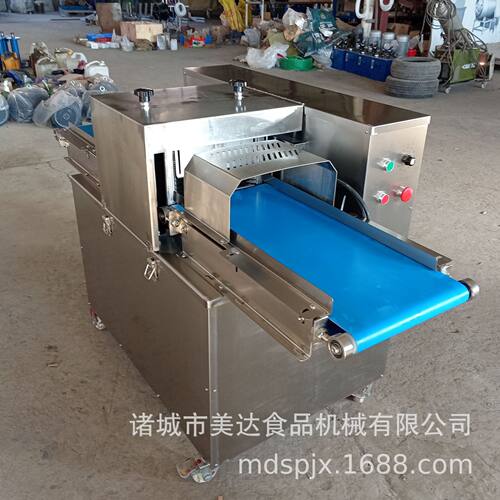 全自动鲜肉切片机 牛肉羊肉切片机 鸡胸肉鸭胸肉切肉片机尺寸可定