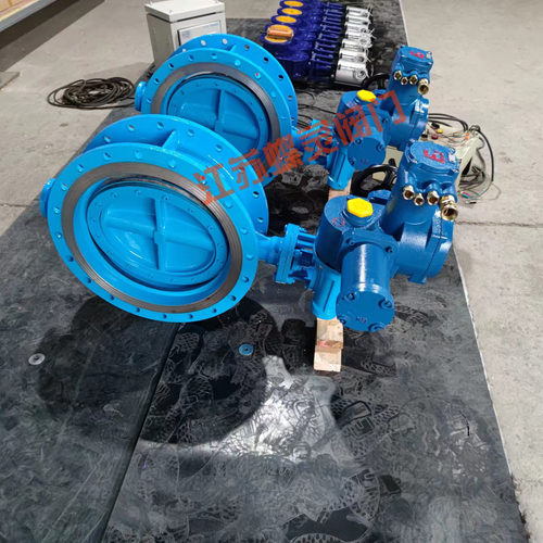 瓦斯专用阀 矿用防爆型法兰蝶阀 MKWSD943H-10/16c DN400电动蝶阀