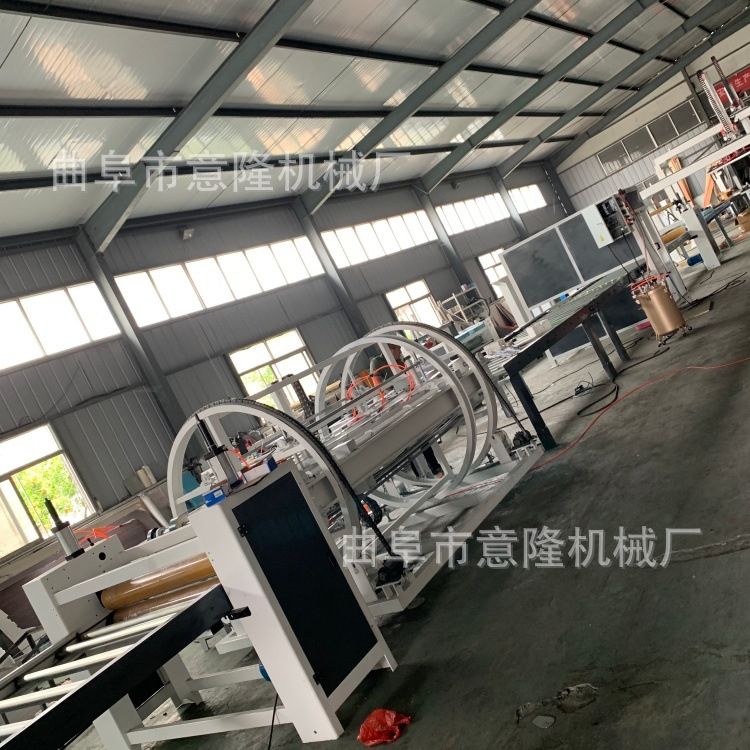 木饰面冷热一体贴面机操作简单配自动上下板跟踪断膜密度板贴纸机