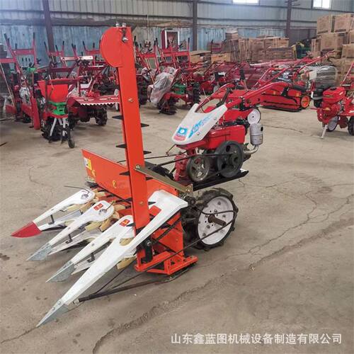 2026全新升级多功能割晒机快速割晒农用自走手推式小麦玉米秸秆收