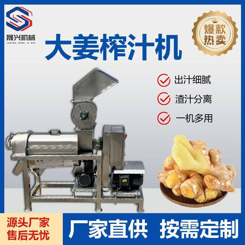 食品级大型水果榨汁机 大姜雪梨榨汁机 苹果橙子猕猴桃螺旋榨汁机