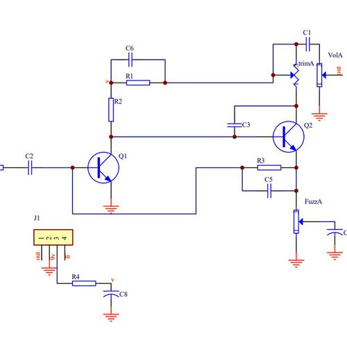 FUZZ FACE手工DIY散套件 吉他配件单块效果器硅管套件