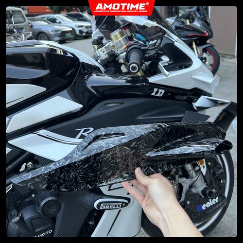 适用450SR-SRS 改装散热器护板保护罩摩托车外壳无损直上改装配件