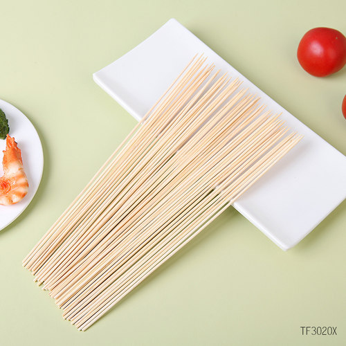 一次性竹签30cm*2.0mm炸串烧烤工具串串香钵钵鸡商用细木签子