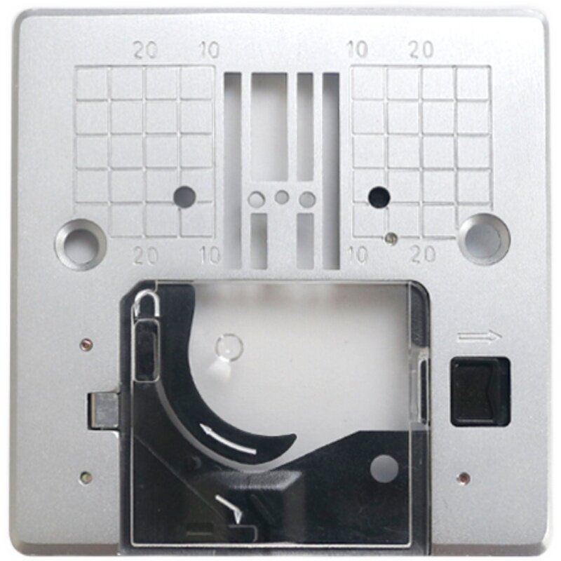 重机多功能家用缝纫机80HP/60HR/70/90直线针板 3针位针板 薄料用