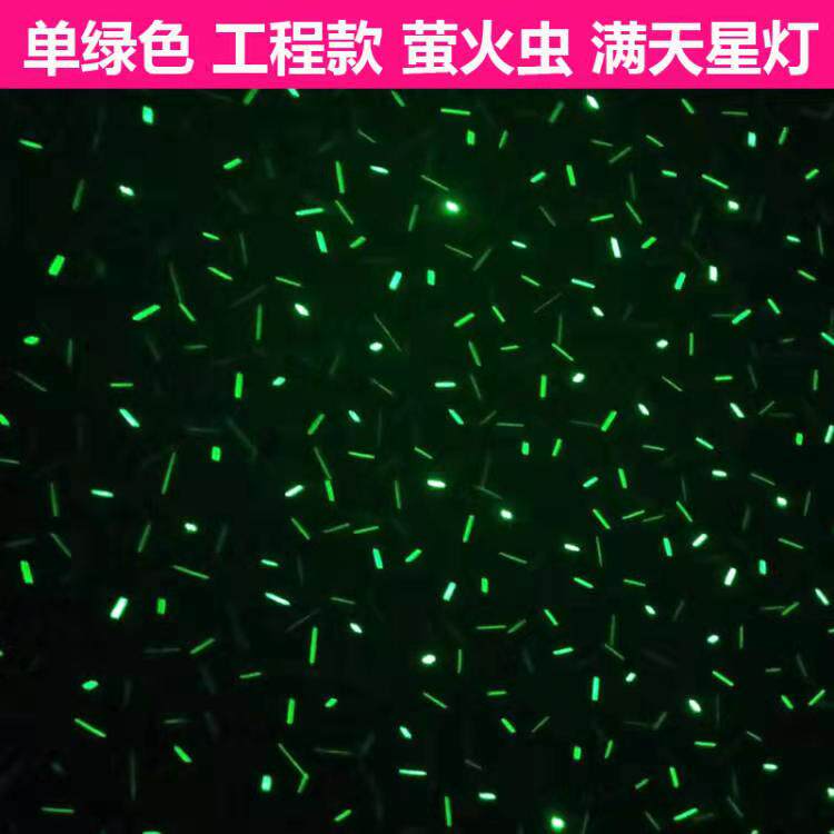 防水单绿色太阳能户外动态投影灯萤火虫激光镭射灯满天星空照树上