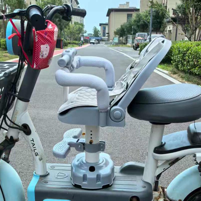 电动车儿童座椅电瓶车宝宝椅可坐可躺多功能座踏板车婴儿安全座凳