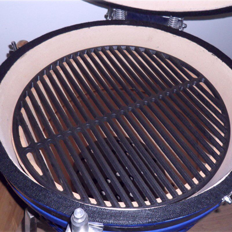 搪瓷烤网 圆形烧烤铸铁烤网 BBQ烧烤工具 户外烧烤炉铸铁牛排烤网