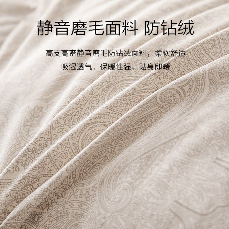 加厚羽绒被壳被套自充绒自制羽绒被半成品防钻绒高密内胆芯翻新被