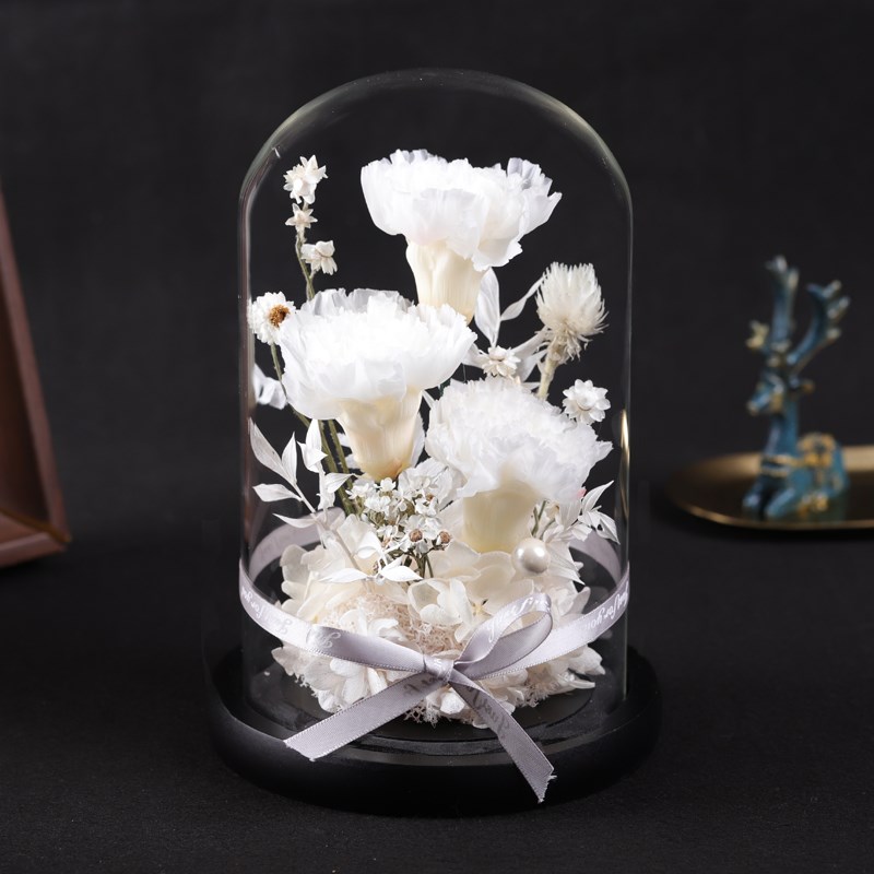 清明节摆件小雏菊菊花干花忌祀用品鲜花花束真花永生花长久花