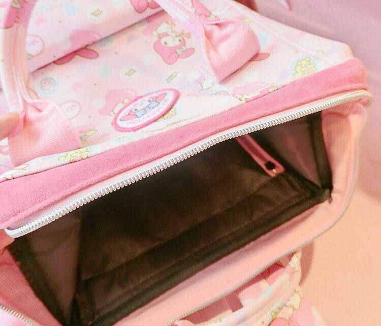热销新款PU皮革防水面料美乐双肩包中小学生书包女背包
