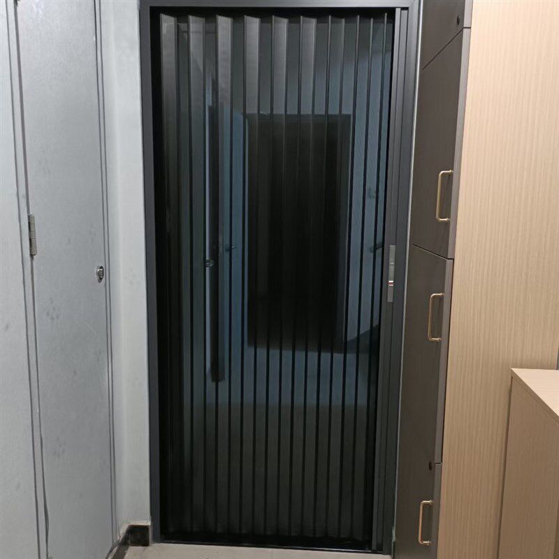 西安隐形纱门折叠纱门,金刚网防盗纱门折叠纱门,入户门纱门