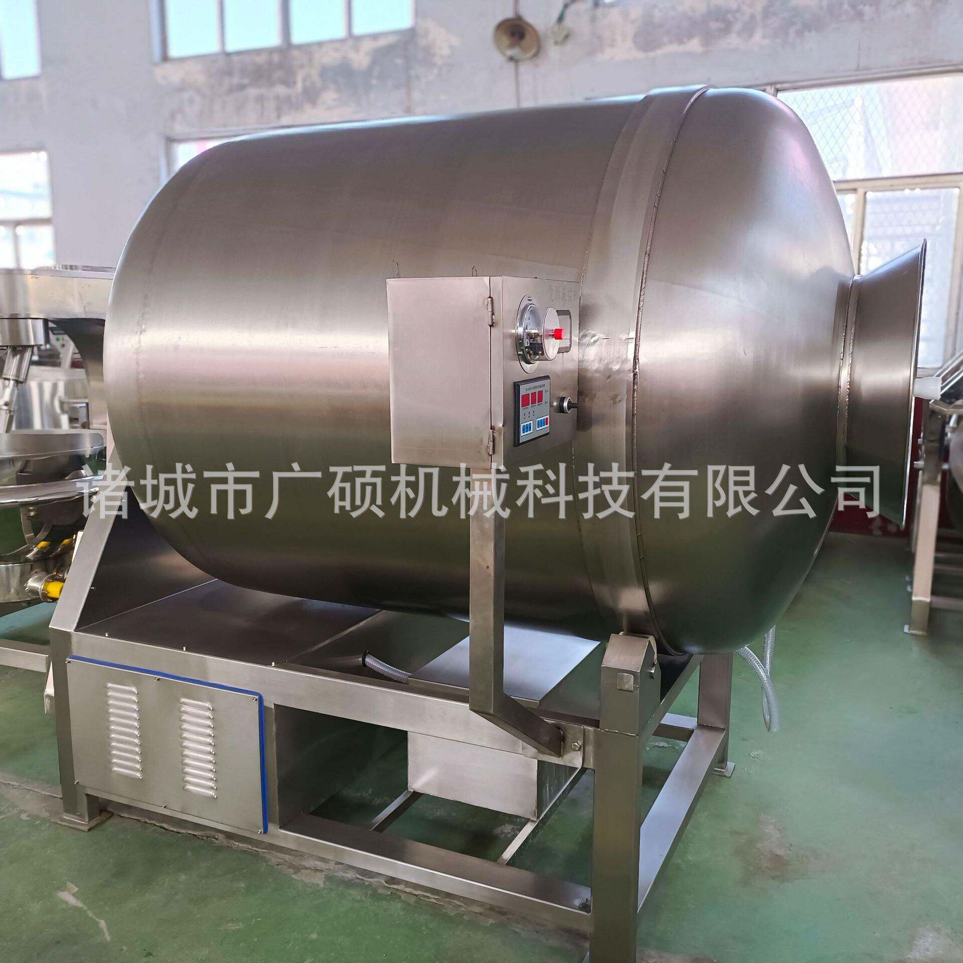 全自动酱牛肉真空滚揉机商用肉制品研制滚揉机鸡柳鸡翅搅拌设备