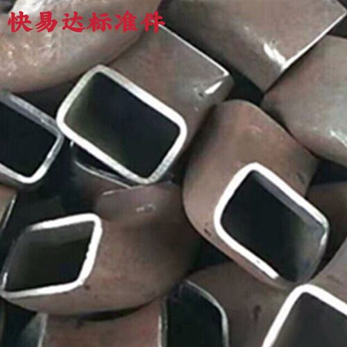 碳钢焊接90度方口弯头无缝扁弯管异形弯头方通铁管方管矩管弯头