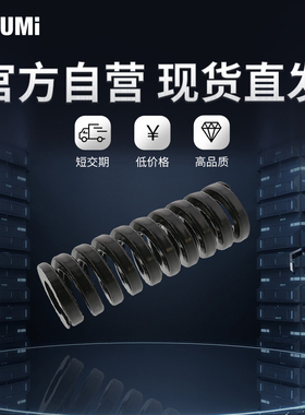 标准品 米思米 黑色矩形螺旋弹簧(模具弹簧)-SWG- MISUMI