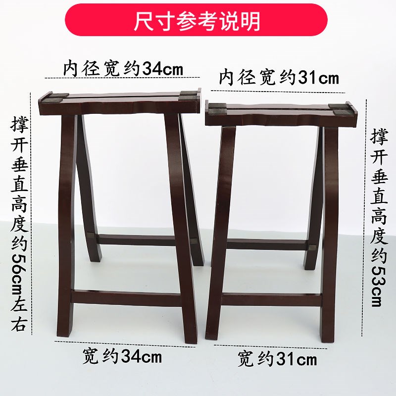 厂家直发古筝架子通用实木A型支架便携折叠筝琴架腿专用人字型A架