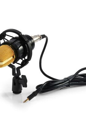 BM700大振膜电容麦克风网络K歌MC喊麦 电脑录音 主播外接声卡话筒