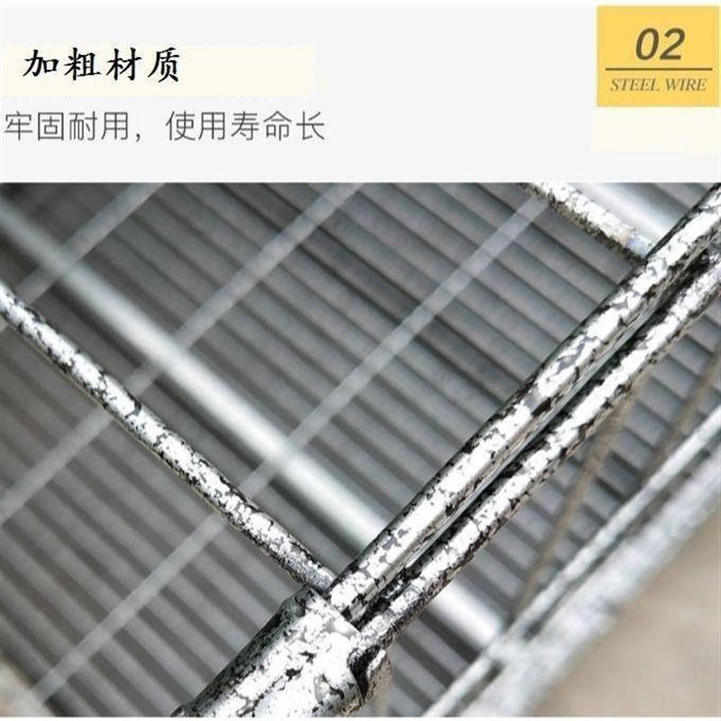 折叠狗笼子角钢大型中型小型犬萨摩柯基土狗大号养殖笼鸡鸭兔笼子