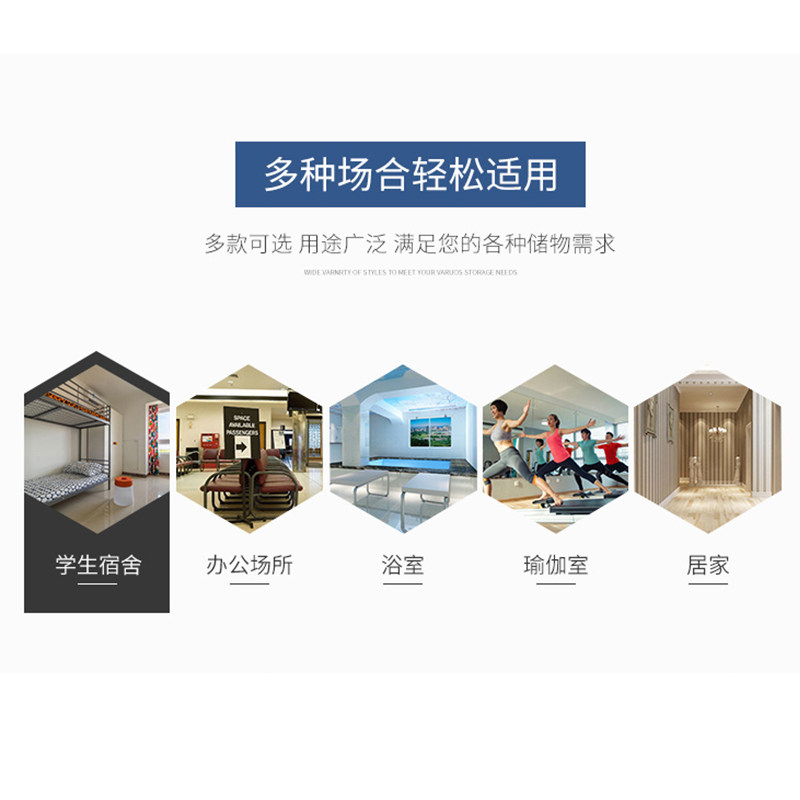 2门员工更衣柜换衣铁皮柜家用二门带锁挂衣柜宿舍储物柜收纳柜子