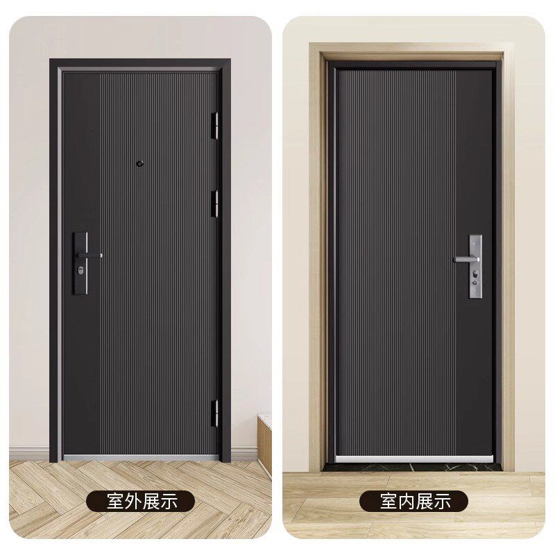 防盗门进户门家用入户门卧室房间门出租屋公寓钢质子母车库工程门