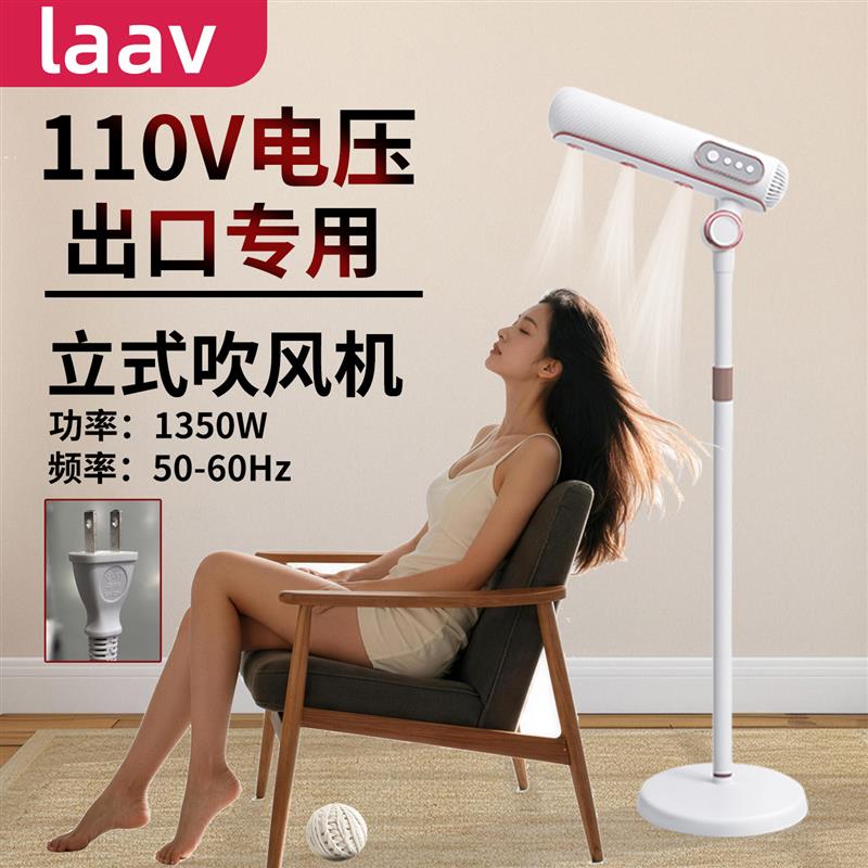 落地立式电吹风机懒人自动吹头发大风力速干免手持有台湾款110V的