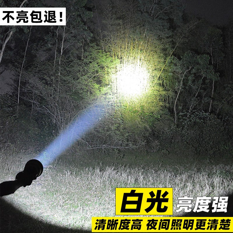 强光头灯充电超亮远射头戴式电筒户外防水锂电池超长续航led矿灯