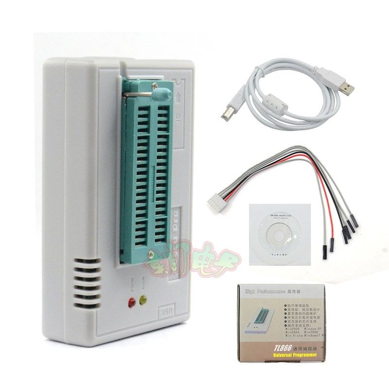 T48 TL866II USB编程器笔记本路由BGA液晶主板bios 汽车NAND烧