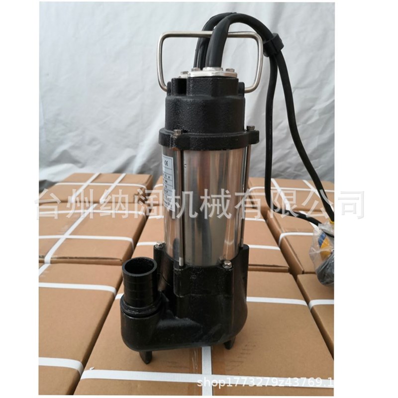 VD全自动不锈钢切割泵污水处理泵无堵塞污水泵家用灌溉110V-120V