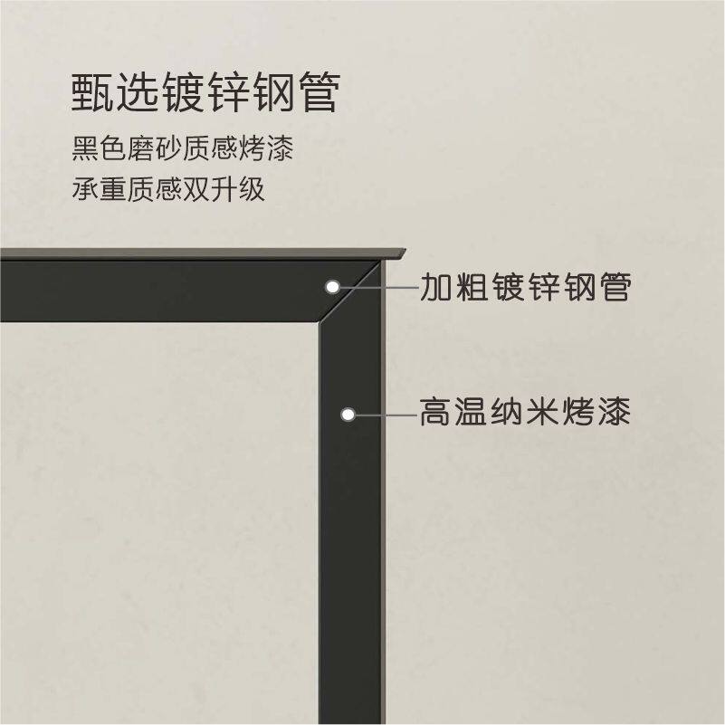 铁艺桌腿支架岛台吧台金属支撑底座办公桌子脚凳子腿书桌定制极简