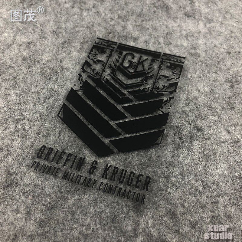 热门游戏少女前线臂章标志贴纸电脑箱包汽车电动车摩托贴纸防水