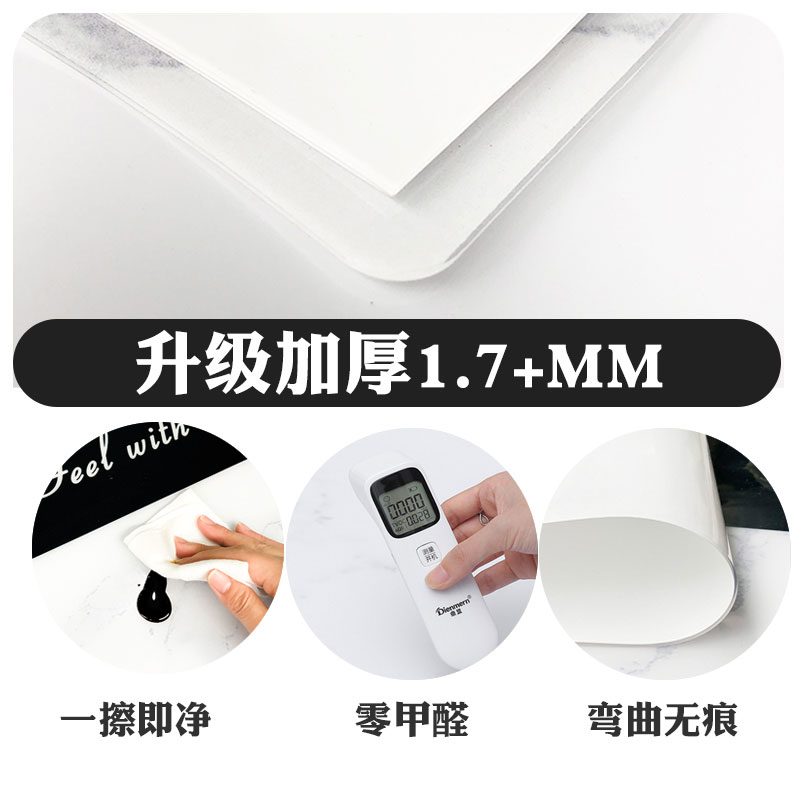 山水风景画网红茶几桌布餐桌垫防水防油免洗客厅pvc软玻璃防烫厚
