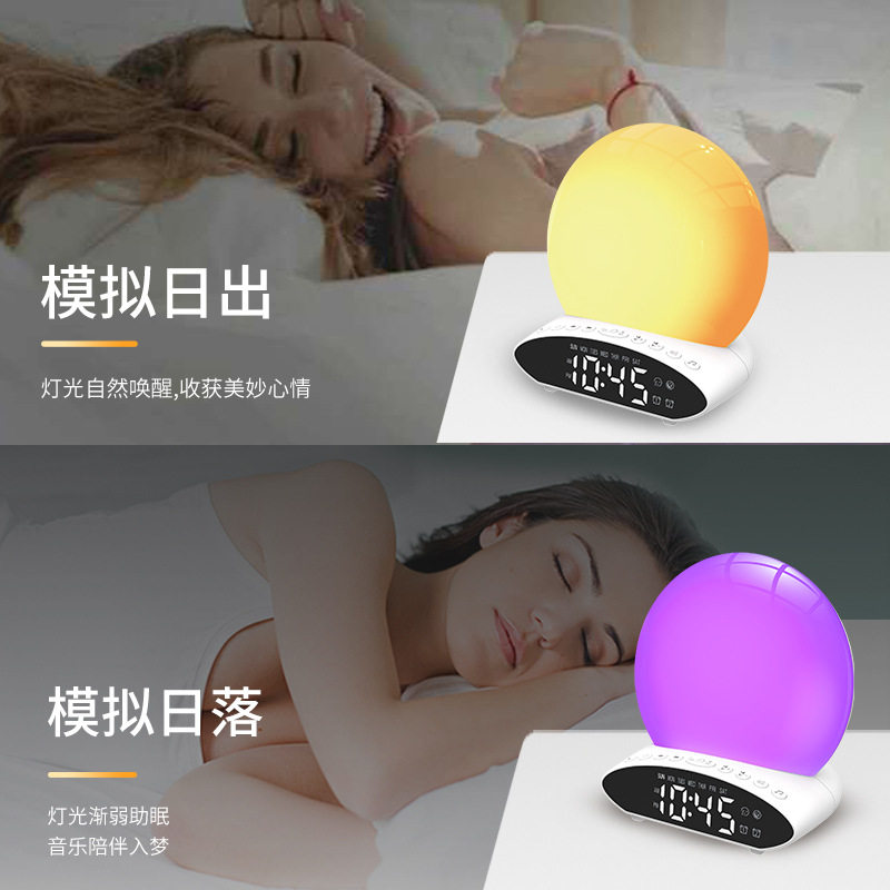 led创意投影闹钟激光投射时间电子表数字时钟多功能卧室床头闹铃