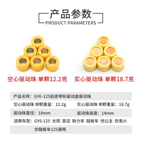 踏板摩托车配件豪迈GY6 125 150主动轮前皮带轮驱动盘离合器总成