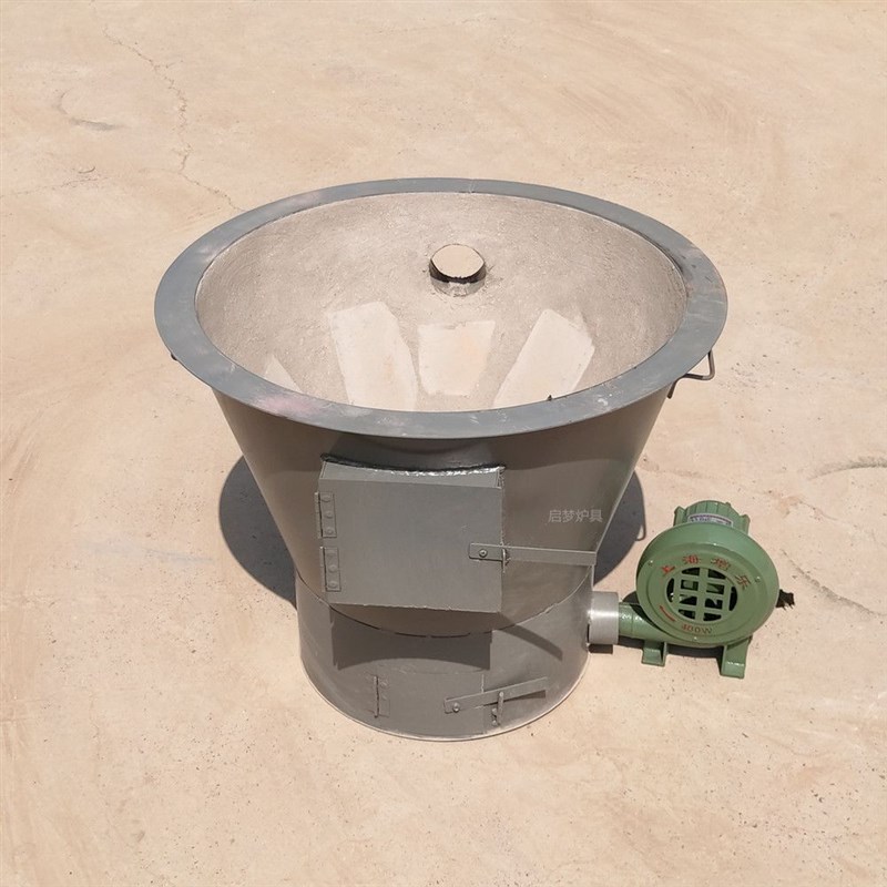 煤炭块火炉烧水做饭卤肉两用鼓风机灶台流动办家宴用锅台耐火材料