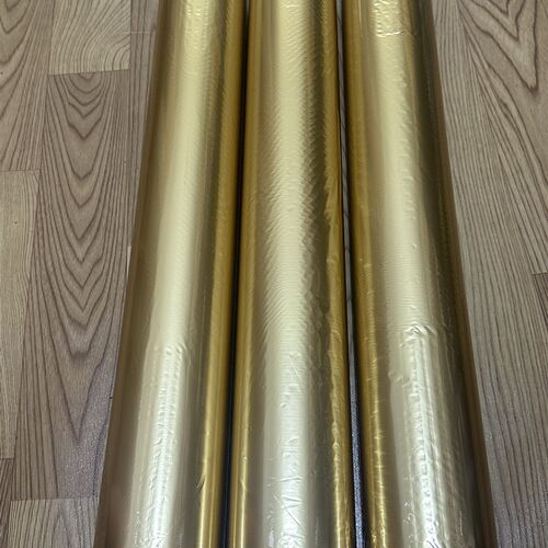 烫金纸 一级品过塑哑金64x240米 电化铝包邮