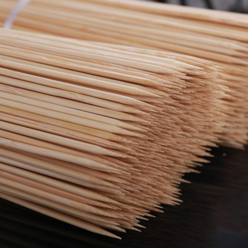 整箱竹签烧烤30cm*2.5mm麻辣烫串串香蔬菜羊肉串工具签子竹签使用