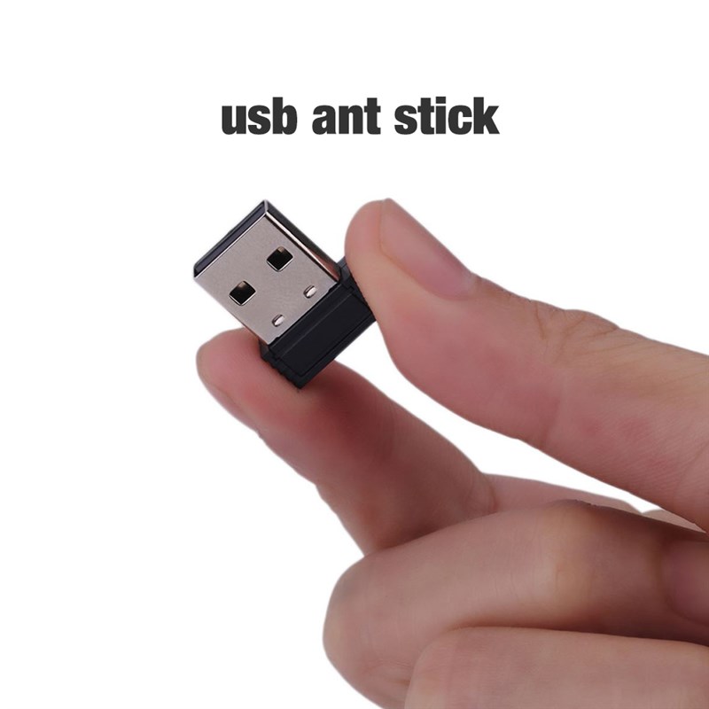 自行车速度踏频感应器 USB ANT+接收器 骑行台实景 ZWIFT ONELAP