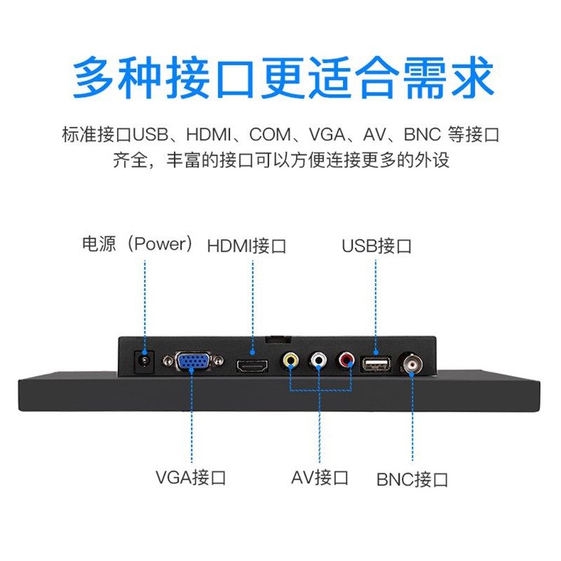 EYOYO7-21.5寸工业显示器嵌入式触摸屏机柜监视器液晶监控显示屏
