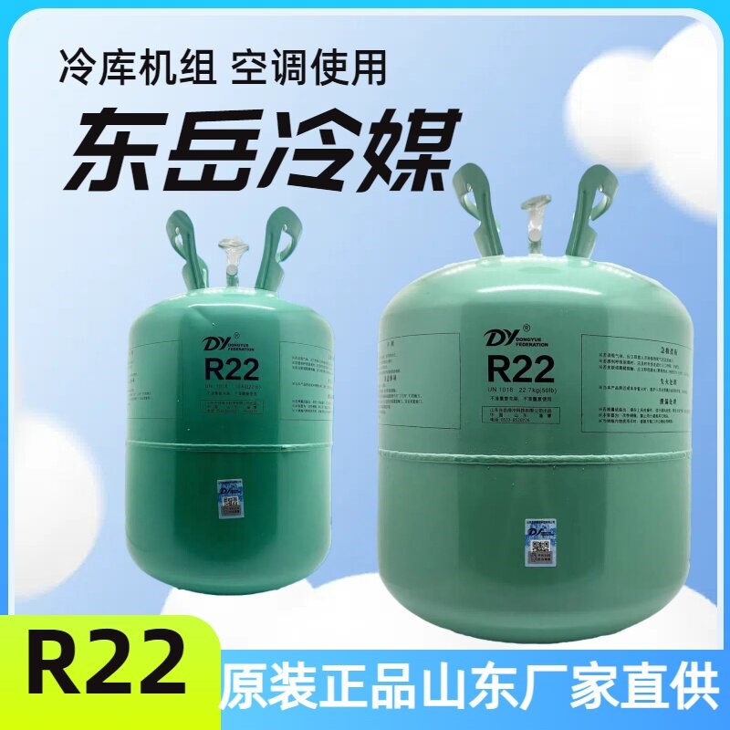东岳R22制冷剂氟利昂定频空调制冷液雪种冷藏库冷媒家用工具套装