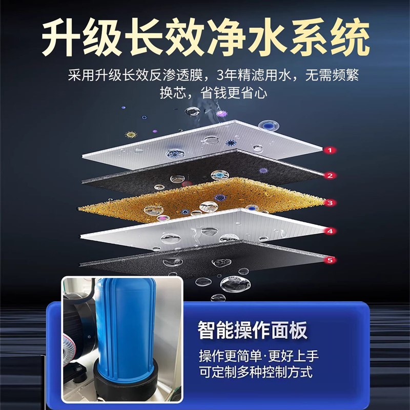 景观雾森系统人造雾庭院静音智能全自动多功能造景主机高压喷雾机