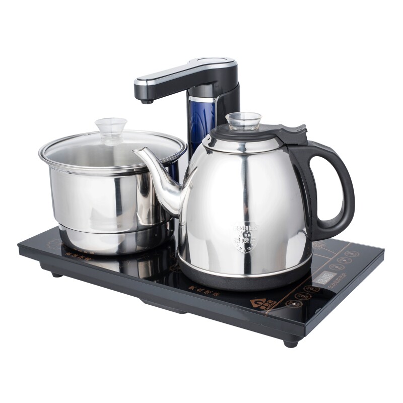 全自动抽水电热水壶 20x37电茶炉嵌入式烧水壶保温一体养生壶茶具