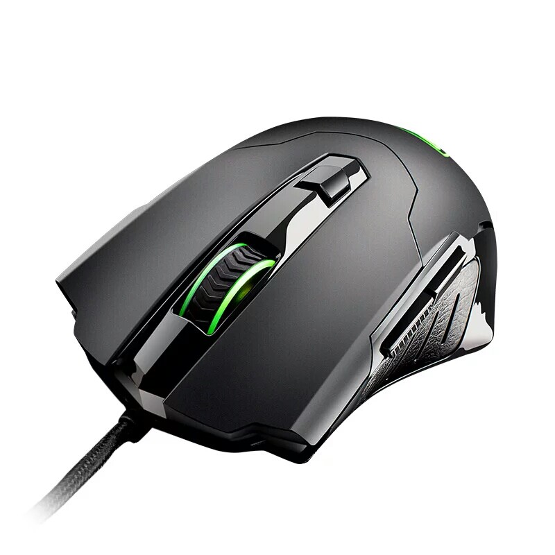 电脑鼠标有线机械游戏办公家用usb笔记本台式电竞按键无声lol静音