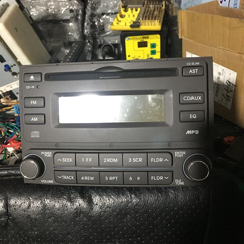 现代伊兰特悦动原车新车拆车件08 10 09款车载CD机