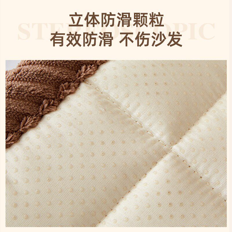 CIMO新款夹棉沙发坐垫秋冬款加厚红木实木沙发套罩盖布座垫子定制