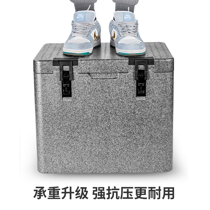 食品保温外卖箱高密度EPP泡沫快餐外送箱单肩背 37升/23.5升